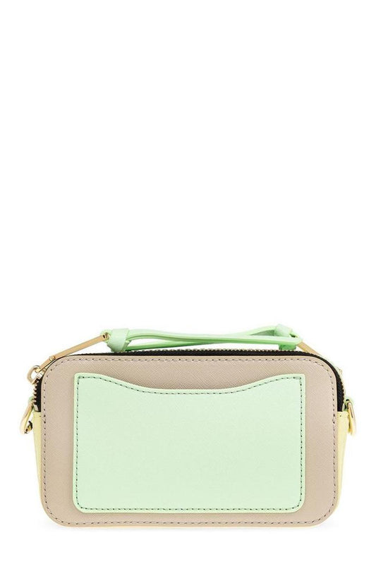 Marc Jacobs The Snapshot Logo Plaque Crossbody Bag