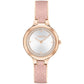 Women's Chelsea Gold-Tone and Light Pink Signature C Bangle Watch 27mm