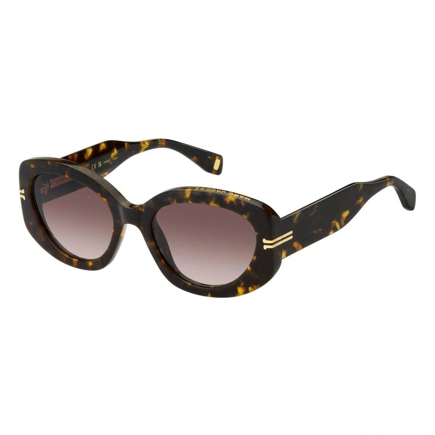 Women's Oversized Frame Sunglasses In Havana/brown