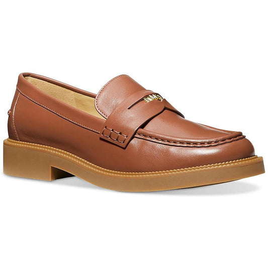 EDEN Womens Leather Round toe Loafers