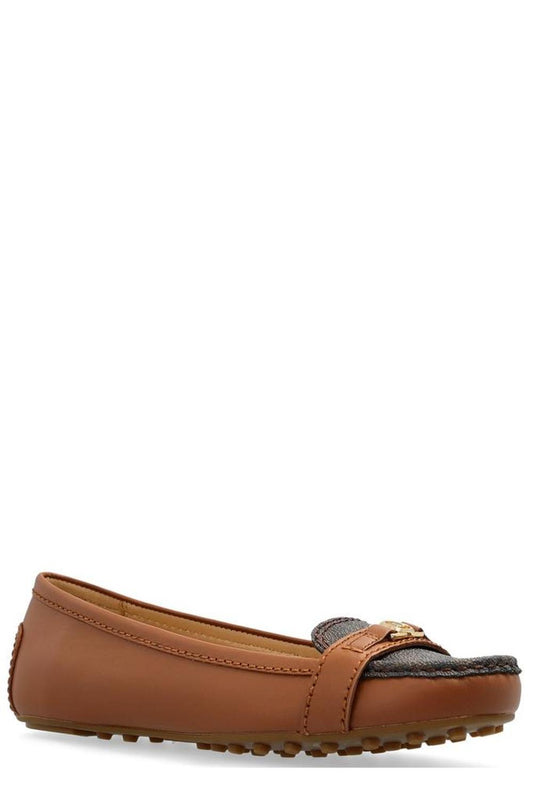 Michael Michael Kors Mandy Logo Plaque Loafers