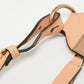 Chloe Peach Leather Elise Neo Folk Shoulder Bag