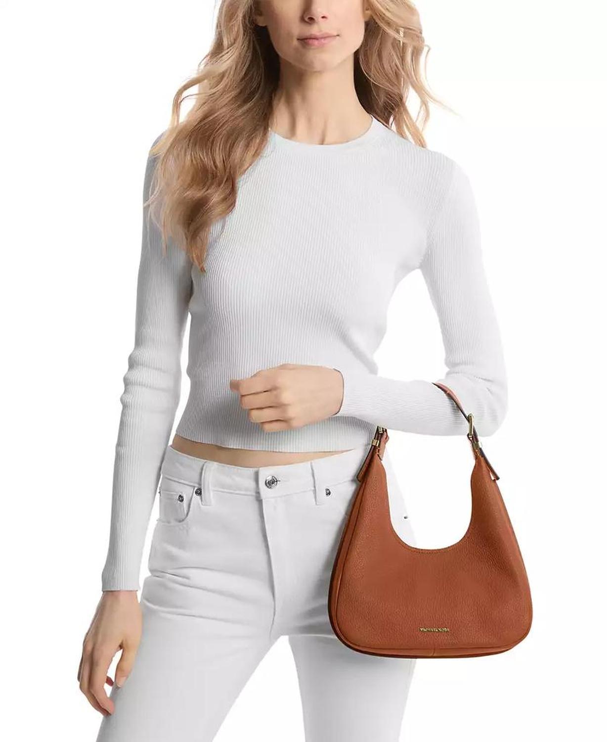 Nolita Small Leather Hobo Shoulder Bag