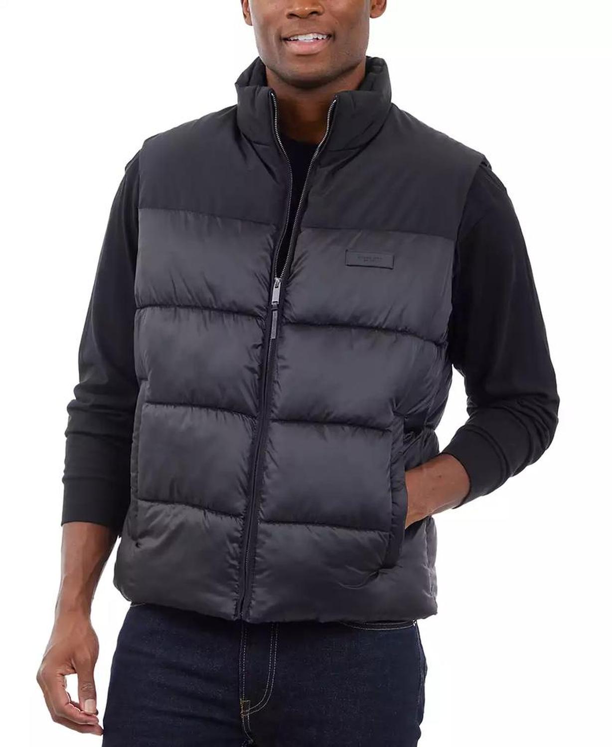 Men's Heavyweight Quilted Puffer Vest