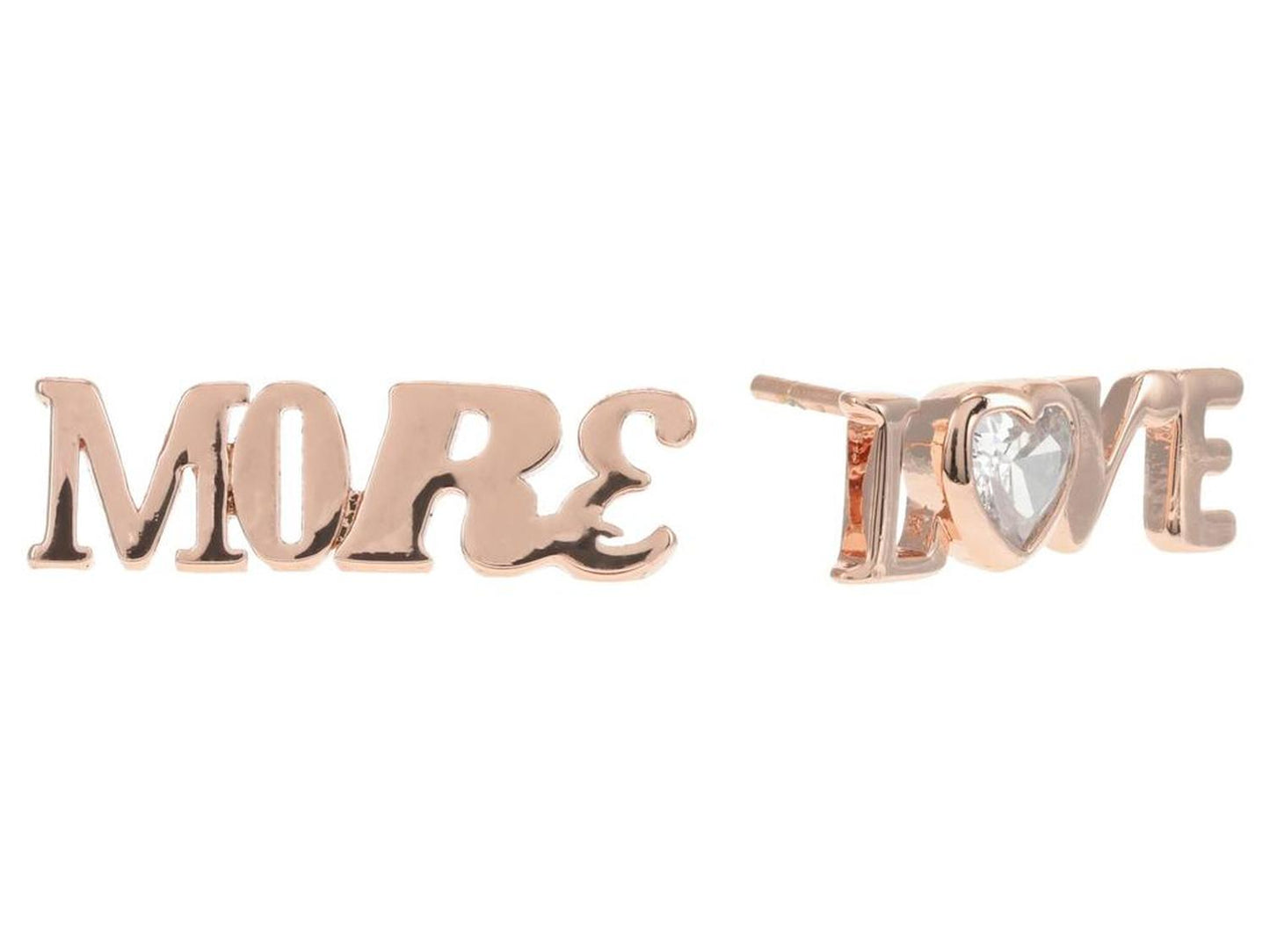 Spell It Out More Love Studs Earrings