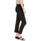 Petite High-Rise Ponte Pintuck Pants