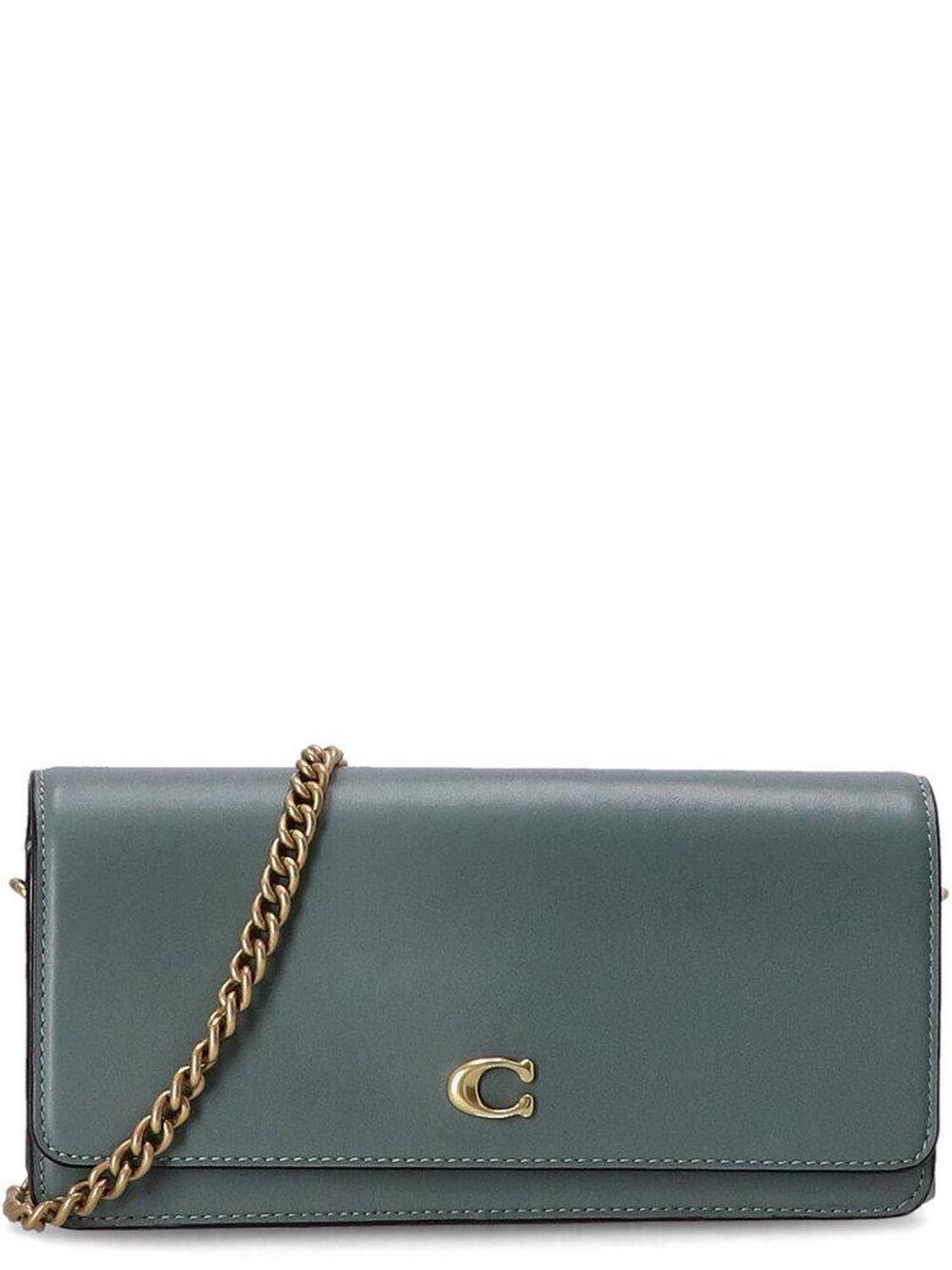 Coach Essential Logo Plaque Long Wallet