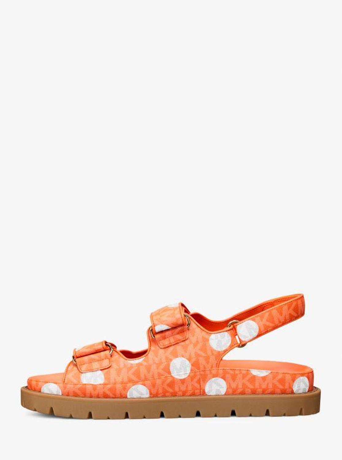 Holland Polka Dot Signature Logo Sandal