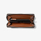 Hudson Pebbled Leather Zip-Around Wallet