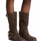 Women's Crosby Leather Moto Boots