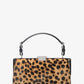 Gwyneth Cheetah Print Calf Hair Shoulder Bag