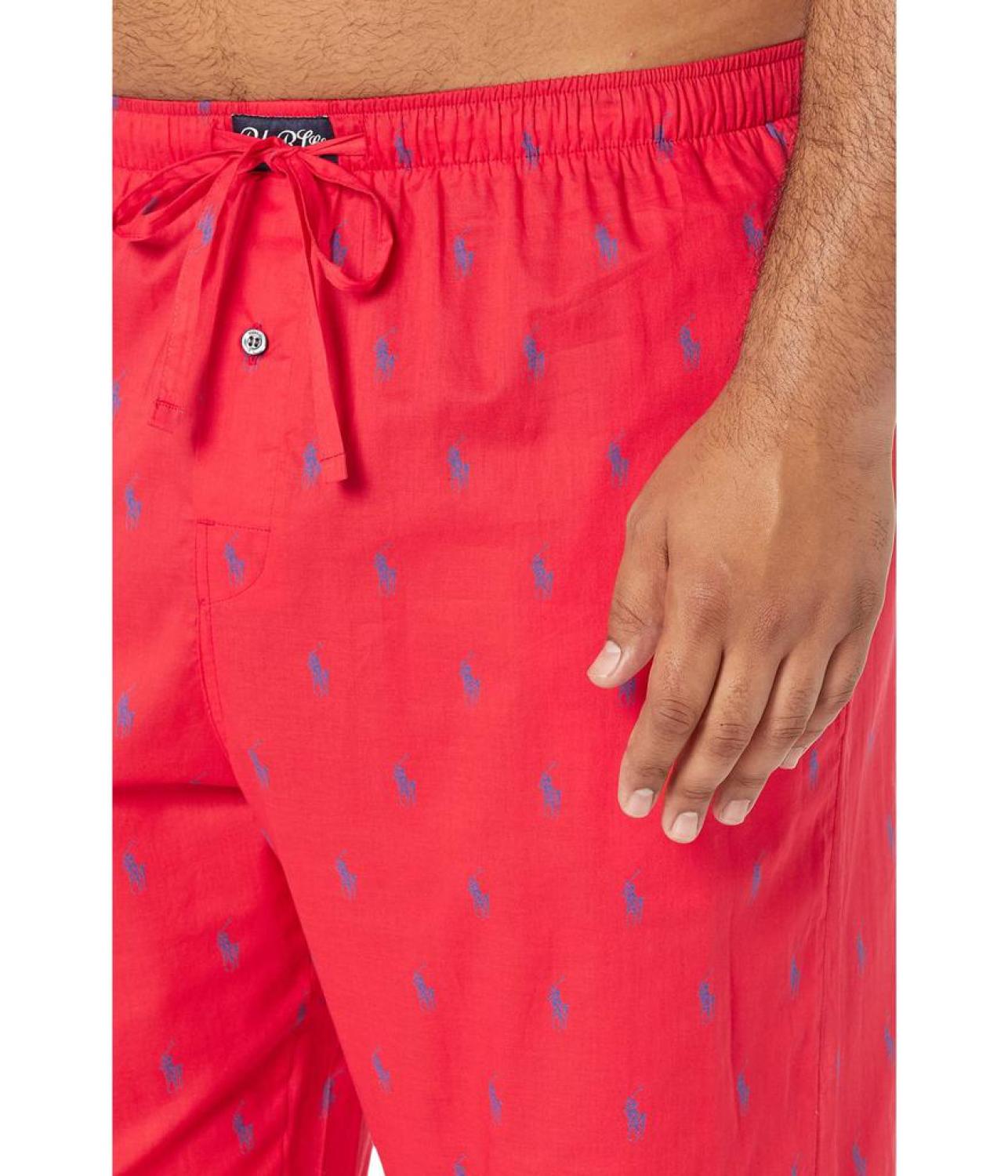 All Over Pony Player Woven Sleepwear Pants