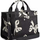 Bow-Print Canvas Cargo Tote