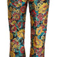 Dolce & Gabbana Elegant Multicolor Woven Pants