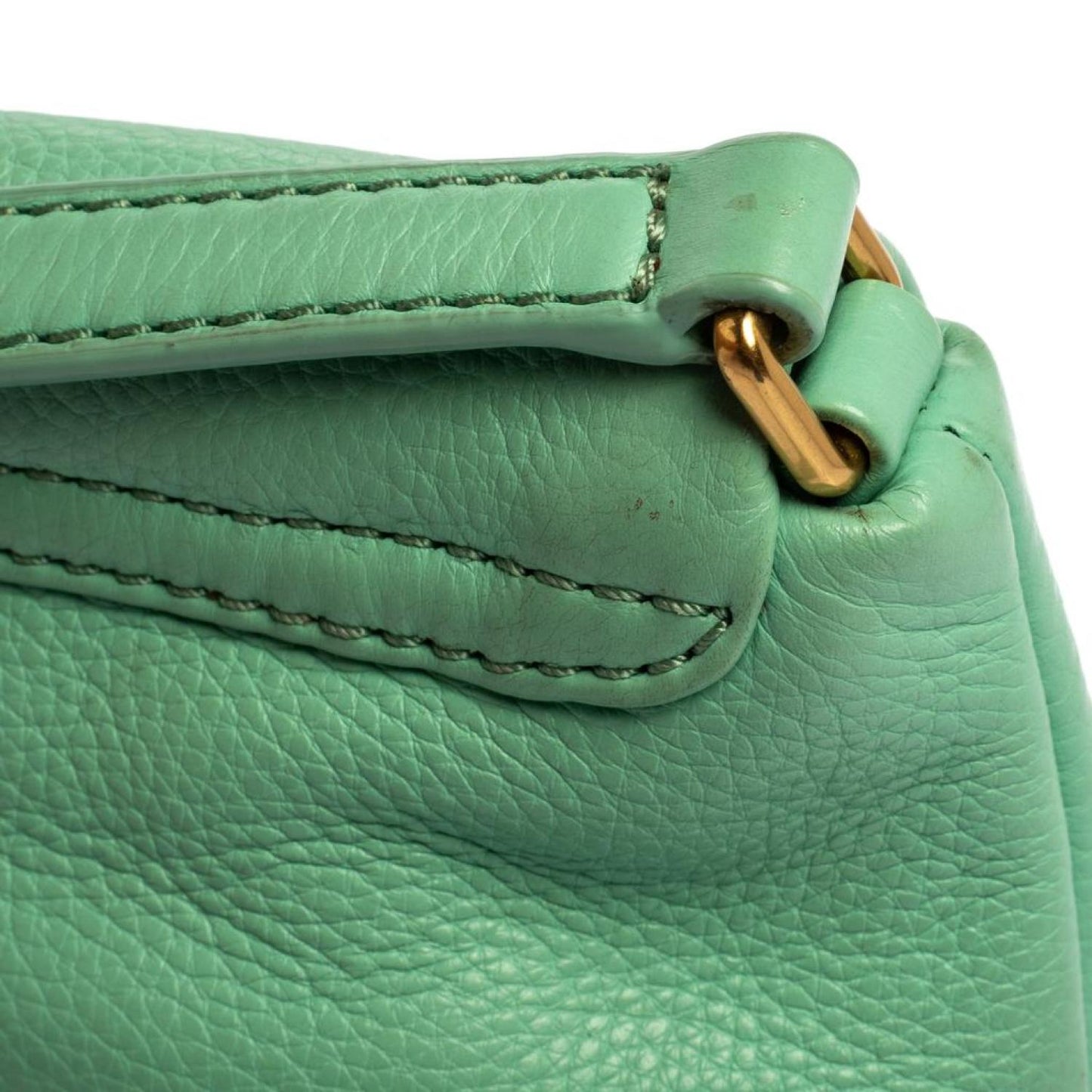 Marc By Marc Jacobs Mint Leather Classic Q Karlie Shoulder Bag