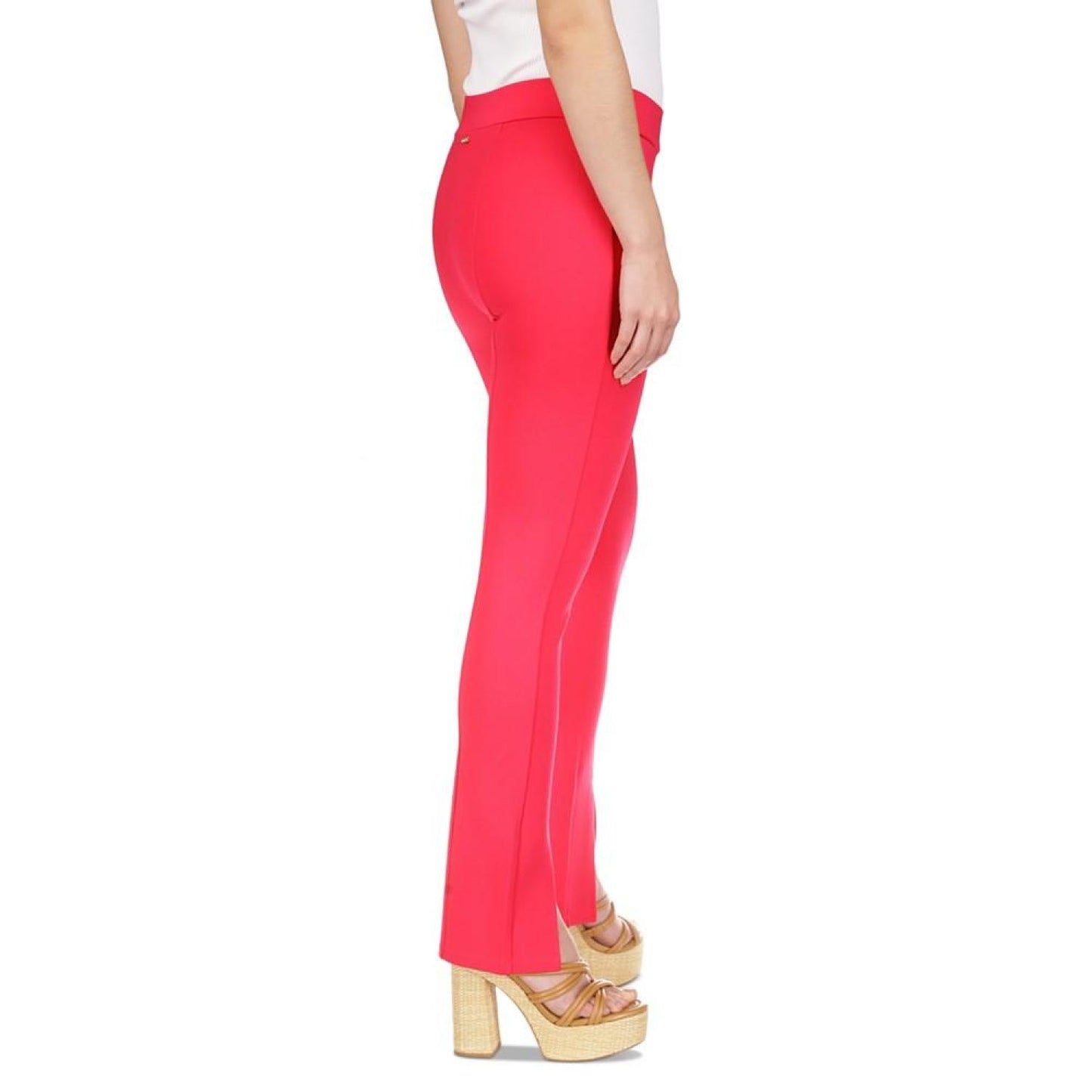 Women's Slit-Hem Leggings, Regular & Petite