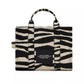 The Zebra Canvas Medium Tote Bag