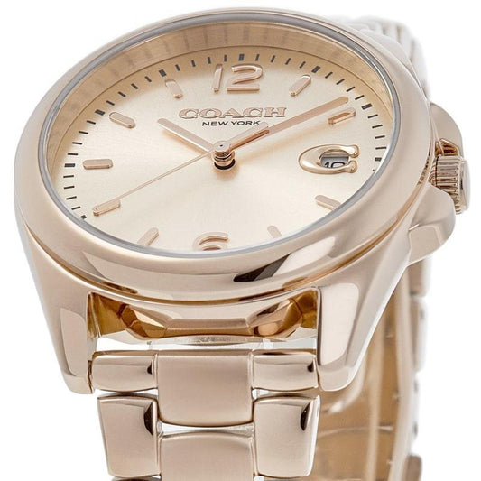 Greyson Carnation Gold Dial Gold Steel Women's Watch 14503912