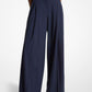 Wool Serge Palazzo Trousers