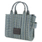 The Micro Tote Bag - Marc Jacobs - Cotton - Blue