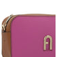 Furla Logo-Plaque Zipped Shoulder Bag