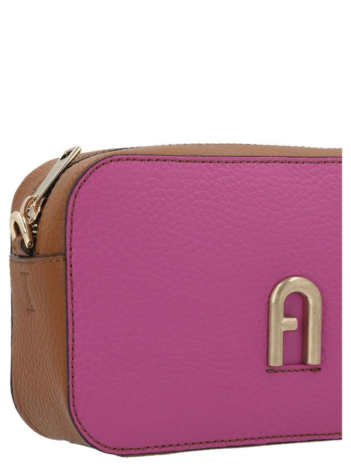 Furla Logo-Plaque Zipped Shoulder Bag