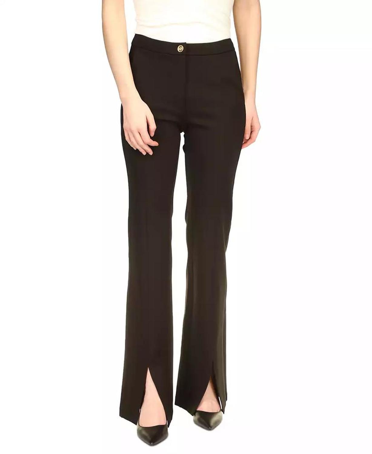 Women's High-Rise Split-Front Pants