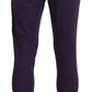 BENCIVENGA Elegant Purple Cotton Trousers