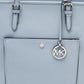 Michael Kors Leather Jet Set Snap Pocket Tote