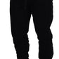 Dolce & Gabbana Elegant Black Cotton Jogger Pants