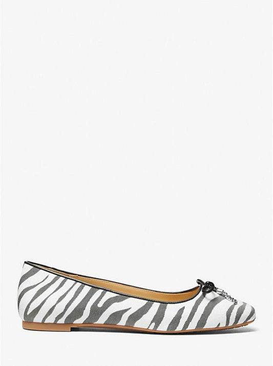 Nori Zebra Jacquard Ballet Flat