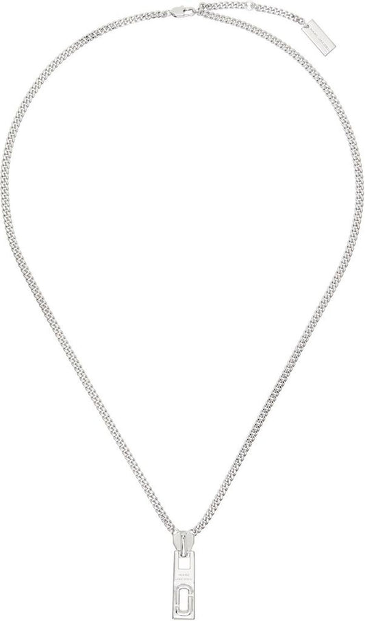 Silver J Marc Zipper Necklace