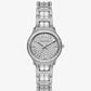 Limited-Edition Mini Sage Pavé Silver-Tone Watch