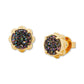 Gold-Tone Glam Gems Stud Earrings