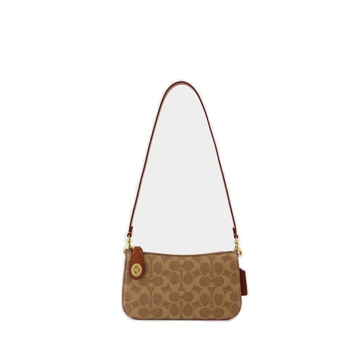 Coach Monogrammed Shoulder Bag