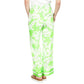 Petite Palm-Print Lush Pull-On Pants