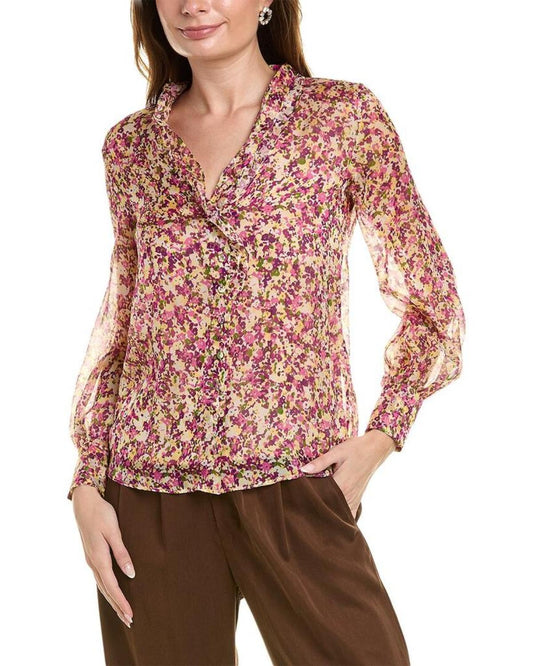 Max Mara Studio Prosit Silk Top