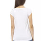 Trussardi Action White Cotton Women Top