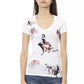 Trussardi Action White Cotton Women Top