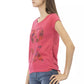 Trussardi Action Pink Cotton Women Top