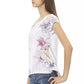 Trussardi Action White Cotton Women Top