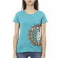 Trussardi Action Light Blue Cotton Women Top