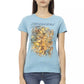 Trussardi Action Light Blue Cotton Women Top