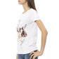 Trussardi Action White Cotton Women Top