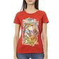 Trussardi Action Radiant Red Short Sleeve Round Neck Tee