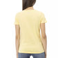 Trussardi Action Yellow Cotton Women T-Shirt