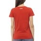 Trussardi Action Radiant Red Short Sleeve Round Neck Tee