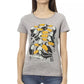 Trussardi Action Gray Cotton Women Top