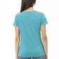 Trussardi Action Light Blue Cotton Women Top