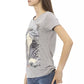 Trussardi Action Gray Cotton Women Top